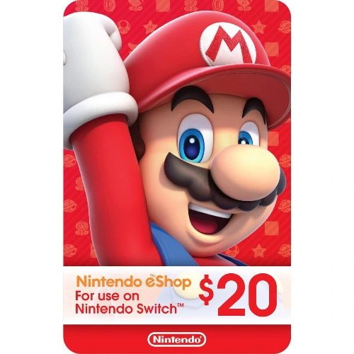 Nintendo eShop digital Currency $20