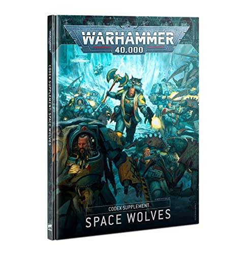 Games Workshop - Warhammer 40,000 - CODEX Supplement: Space Wolves (9th Edition) 2020