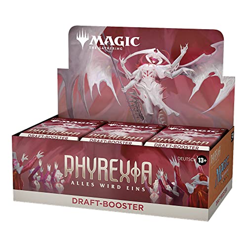Magic: The Gathering Phyrexia: Everything becomes a Draft Booster Display, 36 Boosters (German Version) - Draft-booster display