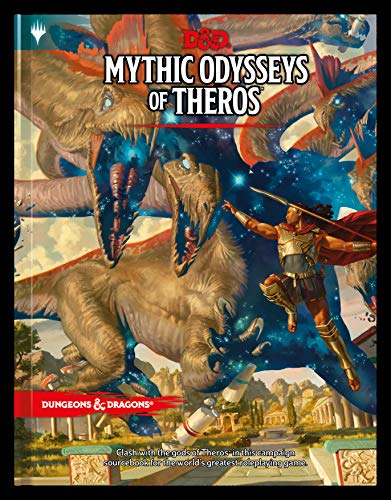 Dungeons & Dragons Mythic Odysseys of Theros: (Campaign Sourcebook), Multicolor, WTCC78750000 - Single