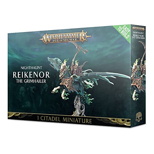 Games Workshop Warhammer AoS - Easy to Build: Nighthaunt Reikenor the Grimhailer