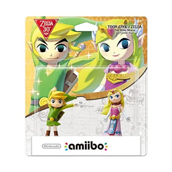 Nintendo Toon Link/Zelda : The Wind Waker amiibo 2-Pack - Nintendo Wii U