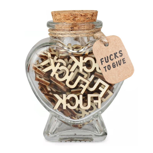 Jar of fucks to give