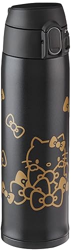 Zojirushi SM-TA48KTBA Stainless Steel Vacuum Insulated Mug, 16-Ounce, Hello Kitty Black - 16-Ounce Black