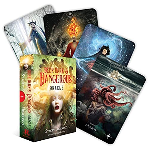 Deep Dark & Dangerous: The Oracle of the Beautiful Darkness (44 full-color cards and 128-page book) - Cards, Oct. 1 2022