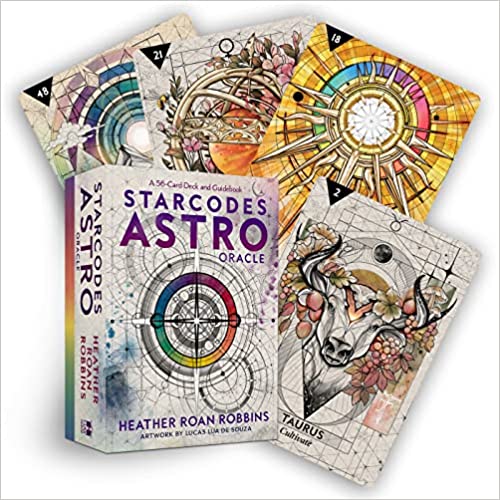 Starcodes Astro Oracle: A 56-Card Deck and Guidebook - Cards