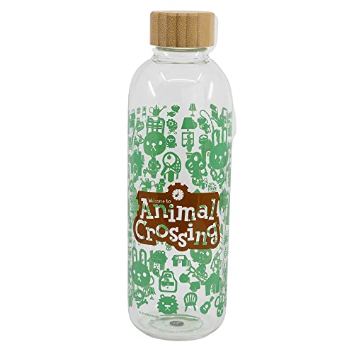 Stor8412497020058Vidrio Botella, 1030 ml Capacidad, Animales Cruce