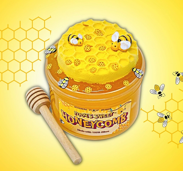 Pooh’s Sweet Honeycomb Scented Slime Honey Slime DIY Clay Kit