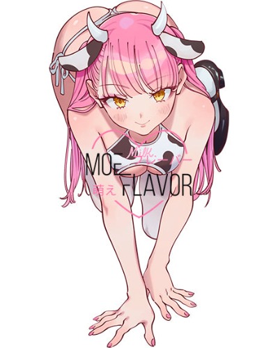 Cow Event Stickers - Drippin in Milk Black