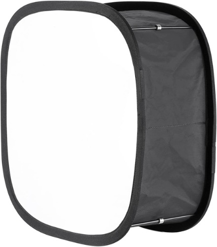 Neewer LED Light Panel Softbox for 660/530/480 LED Light - Outer 16.3'' x 6.5'', Inner 9.8'' x 8.7'', Foldable Light Diffuser with Strap Attachment and Bag for Photo Studio Portrait Video - Black