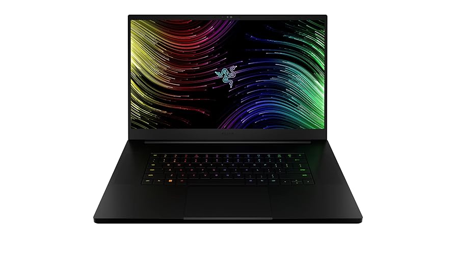 Razer Blade 17 - 17,3 Zoll Gaming Laptop (NVIDIA Geforce RTX 3070 Ti, Intel i9-12900H, 4K UHD 144Hz Display 32GB DDR5 RAM, 1TB SSD, Alu-Gehäuse) QWERTZ DE-Layout | Schwarz
