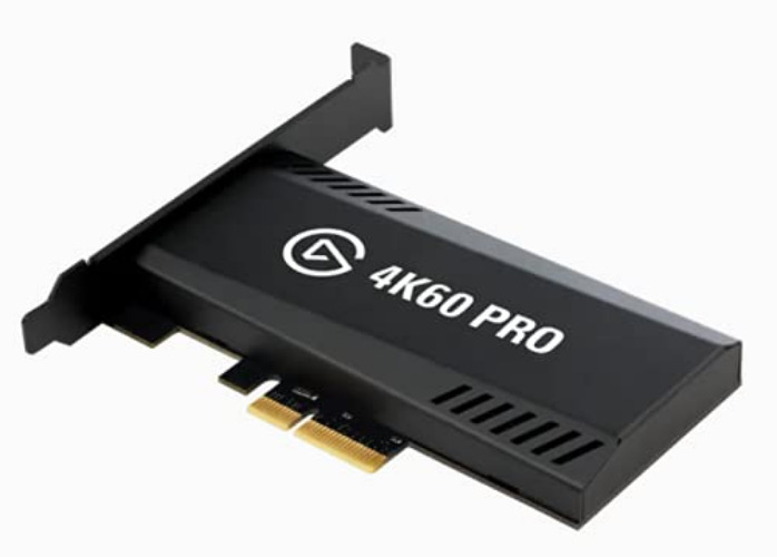 Elgato Game Capture 4K60 Pro MK.2-4K60 HDR10 Capture and passthrough, PCIe Capture Card, Superior Low Latency Technology (Renewed)