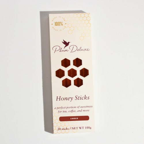Honey Sticks for Tea | Amber Carrot Blossom