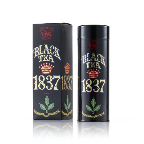 TWG Tea | 1837 Black Tea | Black Tea | Fruits & Flowers | Haute Couture Tin, 100g | Gift Set