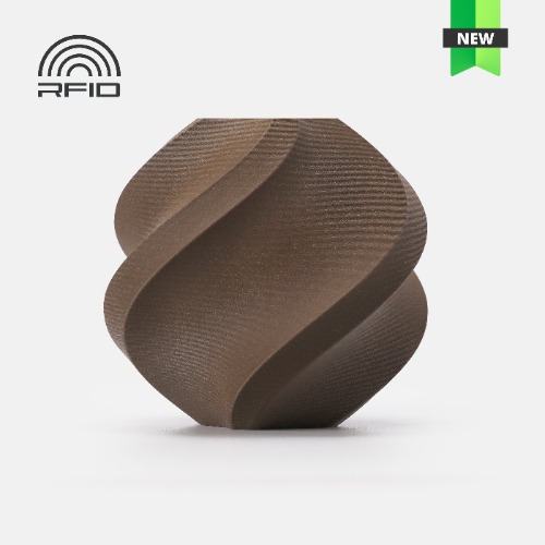 PLA Wood | Filament with spool / Black Walnut (13107) / 1 kg