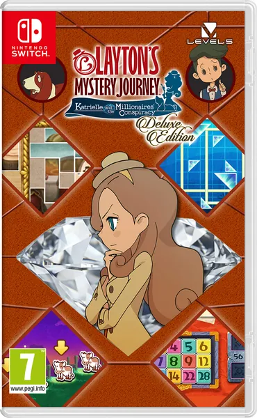 Layton's Mystery Journey: Katrielle and the Millionaires' Conspiracy (Nintendo Switch) - Nintendo Switch Deluxe