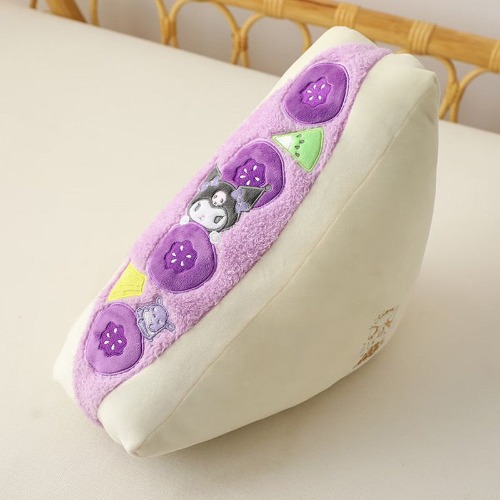 Plushies of Cute Fruit Sandwiches - Kuromi