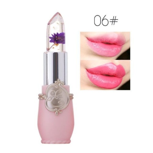 Jelly Flower Lipstick - 06 Elegant purple