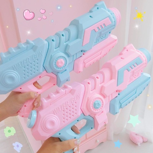 Pink Princess Blaster - Blue Water Blaster
