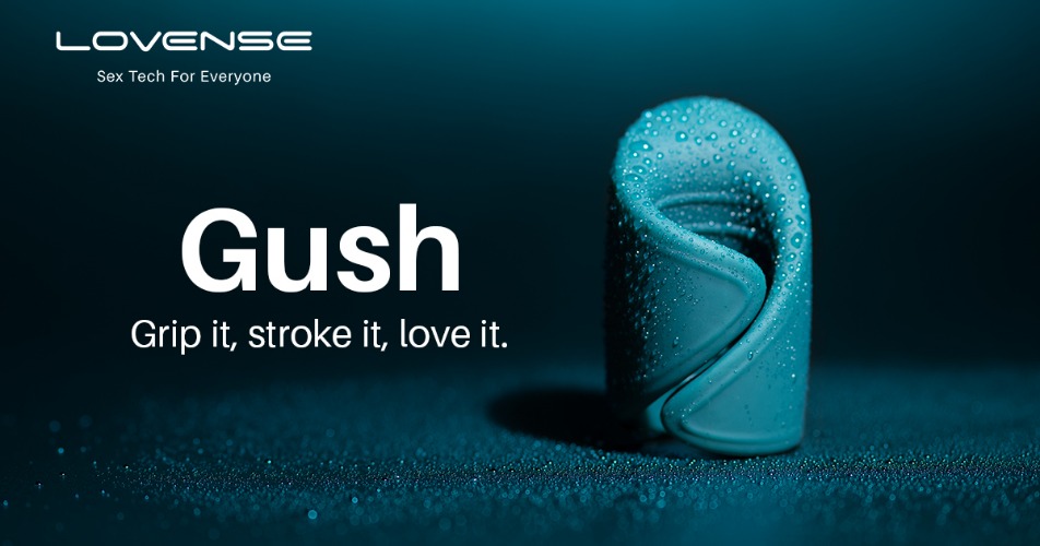 Lovense® Gush: Remote control vibrating glans penis massager!