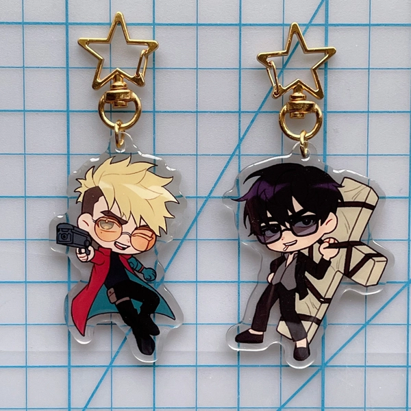 Trigun Acrylic Keychain