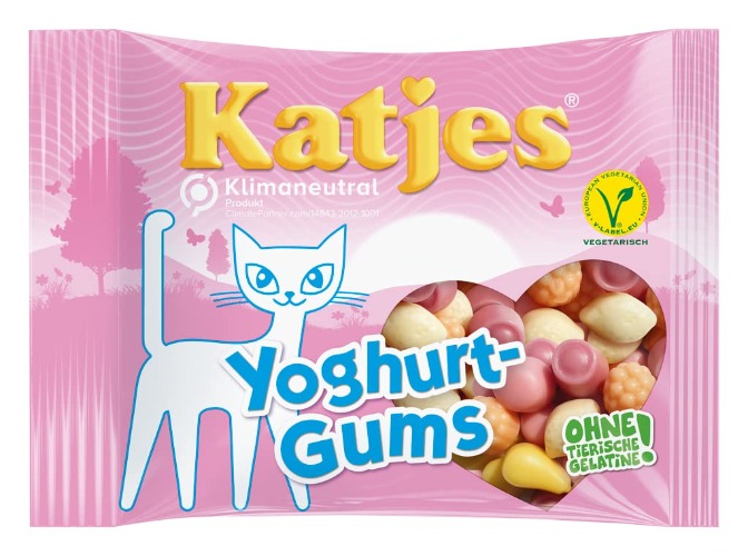Katjes Yoghurt-Gums, 200g - 200 g (1er Pack)
