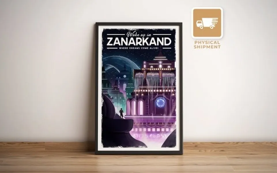 Zanarkand Travel Poster
