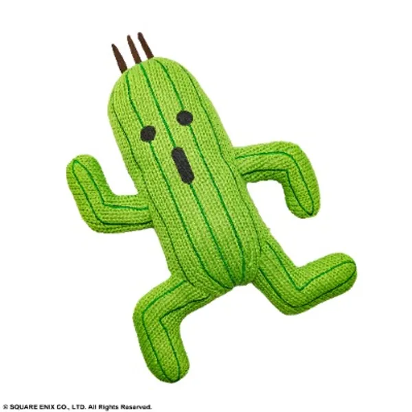 FINAL FANTASY Knitted Plush – CACTUAR
