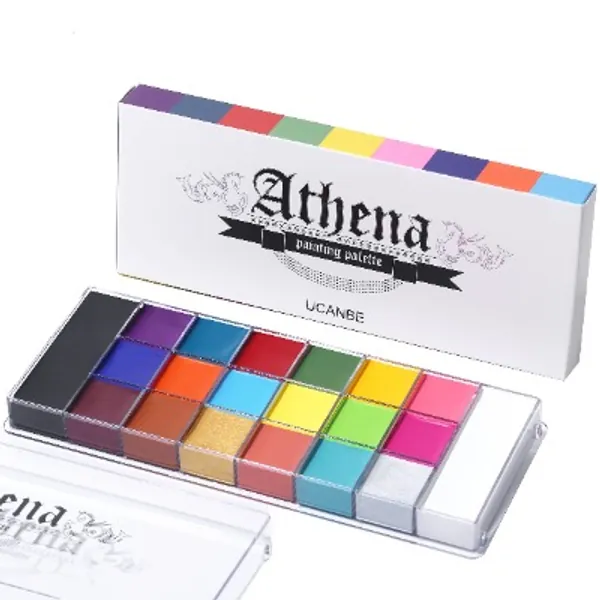 UCANBE Athena Face Body Paint Oil Palette