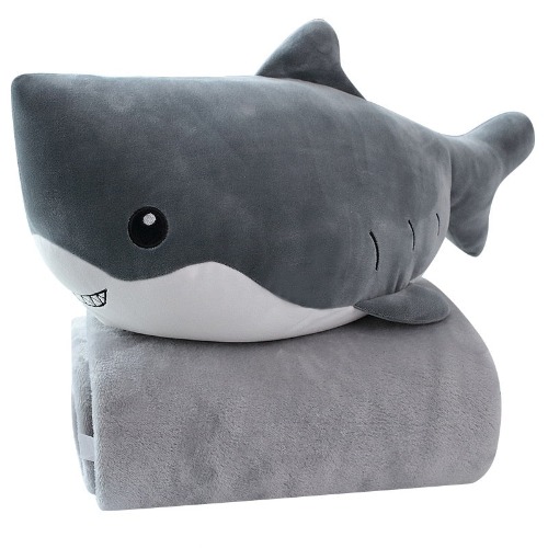 Shawn the Shark Plush Blankie