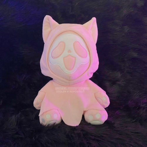 GHOSTCAT LARGE PLUSH DOLL [PINK] | Default Title