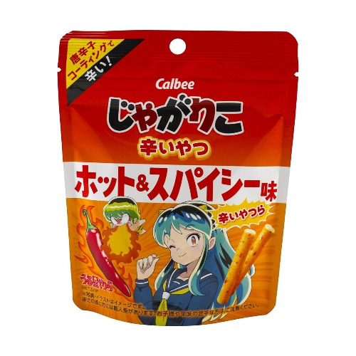 Jagariko Chili Coated Chips Hot Flavor 1.34 oz - Hot Spicy Flavor