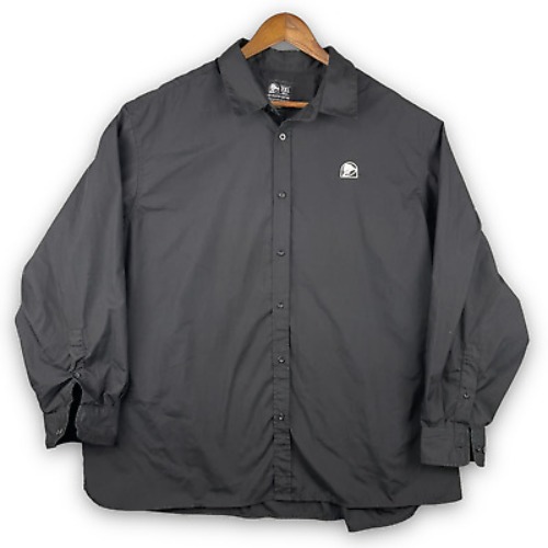 Taco Bell Men's Employee Long Sleeve Button Shirt Size 3XL  | eBay