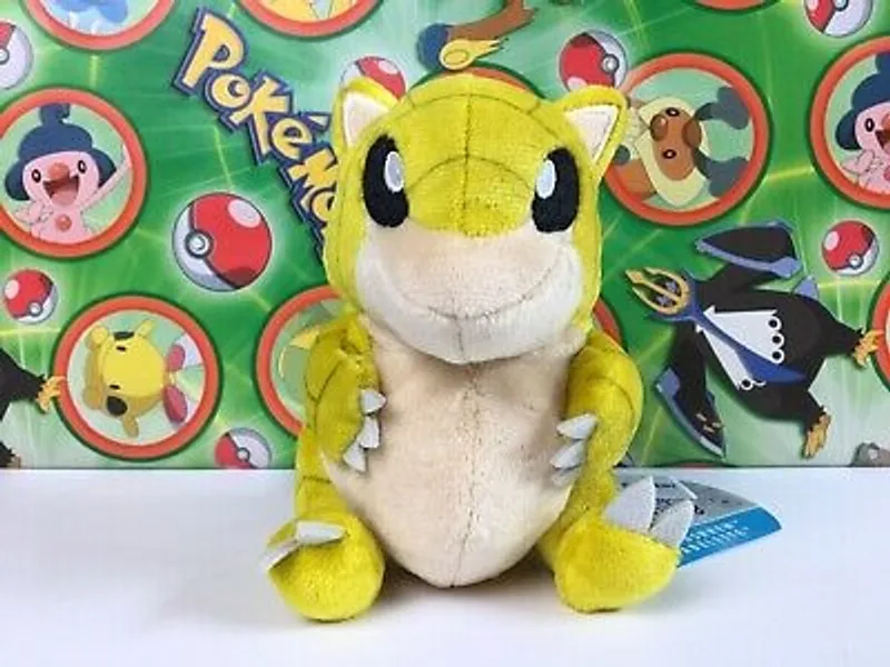SANDSHREW  Pokemon Center Poke Plush Sitting Cuties stuffed doll figure toy NEW  | eBay