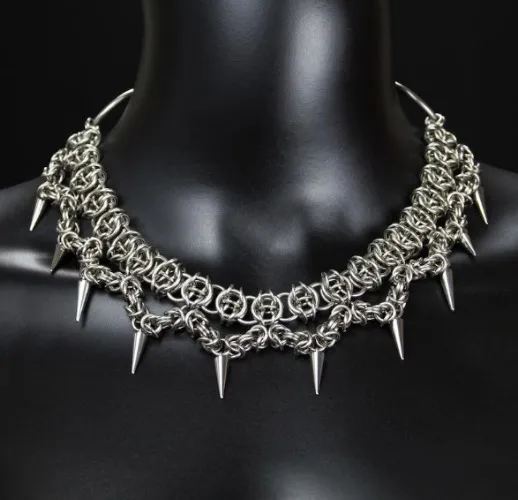Perseus Chainmail Necklace