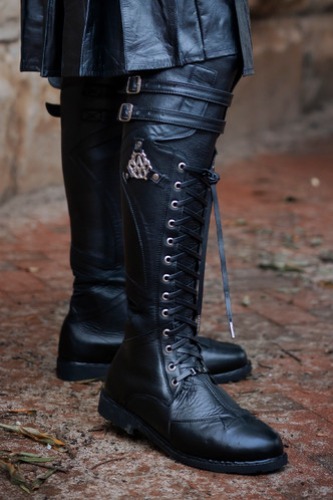 Women's Monolith Moto Boots - Classic Black - 7
