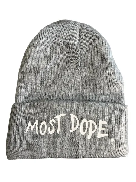 Mac Miller Most Dope  Beanie Winter Cap in adult size or child size.