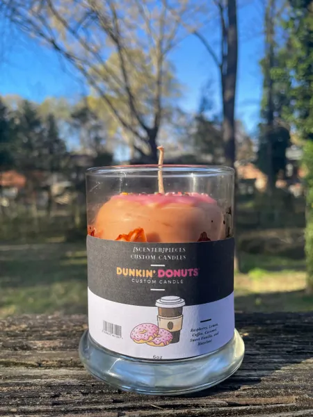 Dunkin Donut Candle
