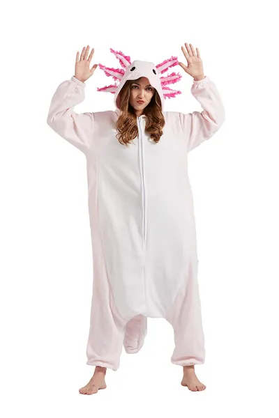 DELEY Unisex Adult Animal Pajamas, Halloween Cosplay Onesies Homewear, Anime Costume Sleepwear
