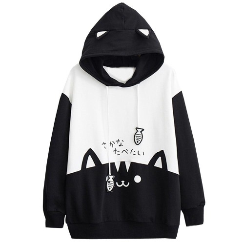 Catfish Hoodie - Black / XXL