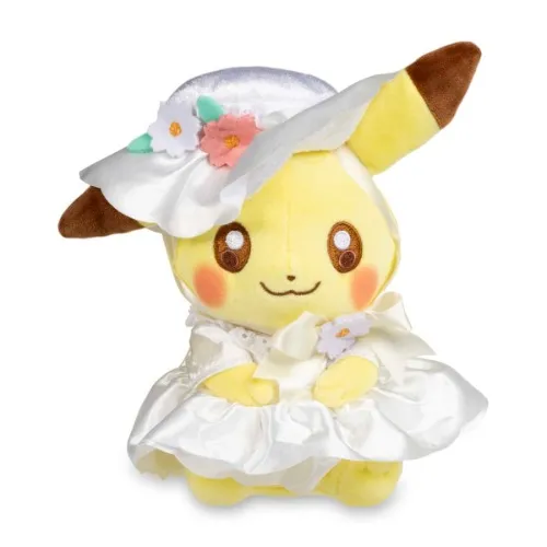 Pikachu Happy Spring Plush - 7 ¾ In.