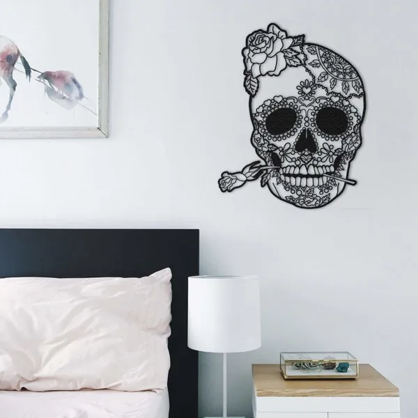 Skull - Metal Wall Art