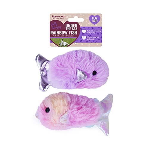 Under the Sea Rainbow Fish Cat Toys