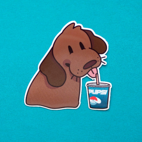Pupsi Sticker