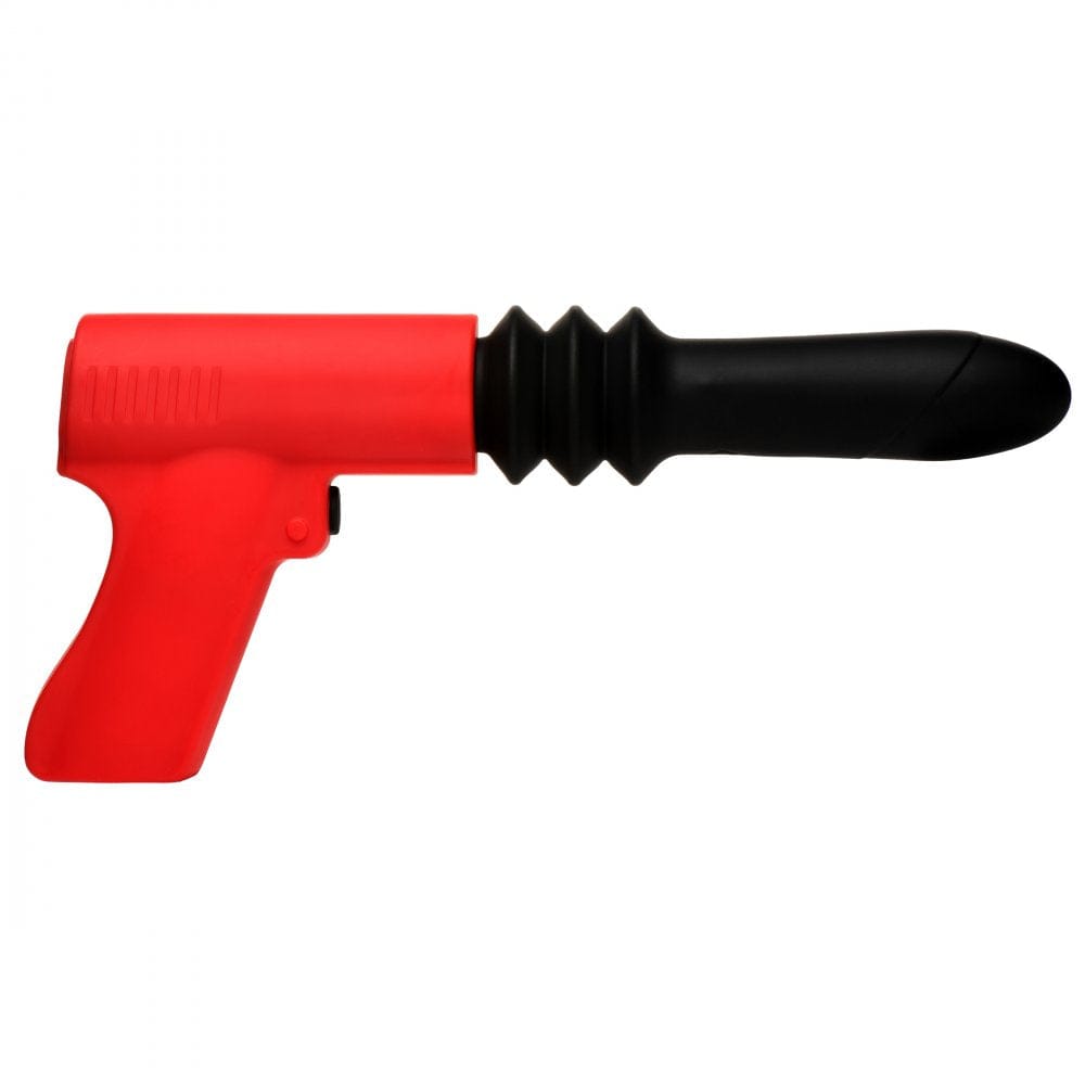 Master Series® Pistola Pounder Thrusting Vibe - Red