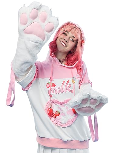 Kawaii Cat paw hoodie 🎀🍼