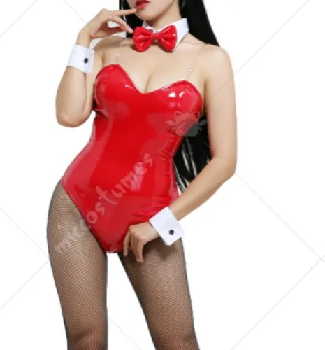 Abito coniglietta rosso! Per ???? Cosplay! SORPRESA! 