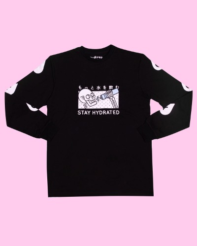The Hydrated Longsleeve | M / Black