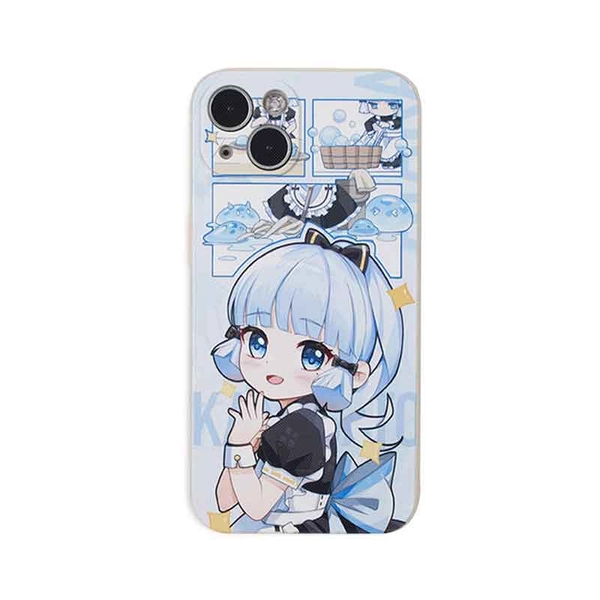 Kamisato Ayaka Genshin Impact Phone Case Maid Ayaka Mains Gifts - RegisBox