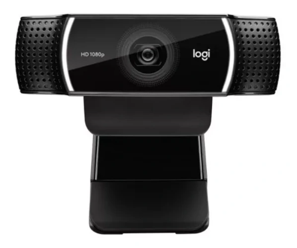 Cámara web Logitech C922 Pro Full HD 30FPS color negro